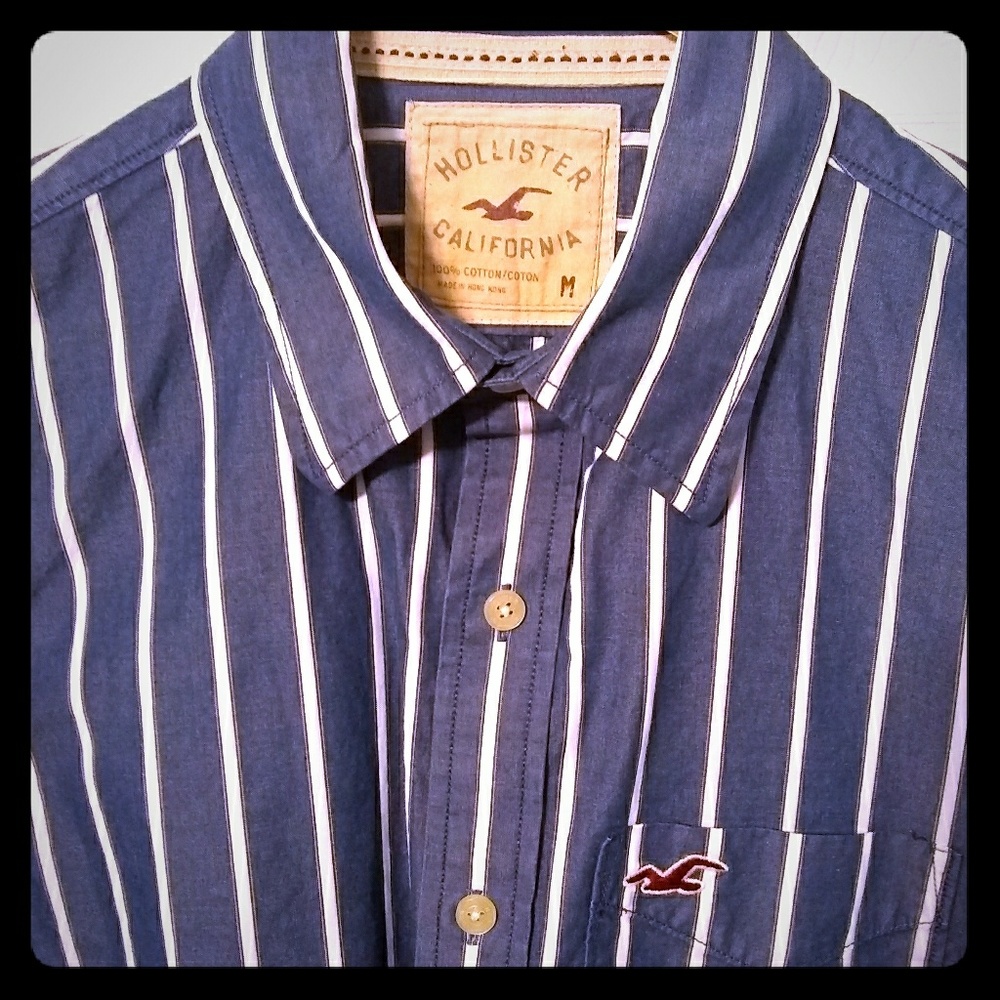 Men's Hollister button-up